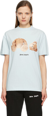 Palm Angels Blue PA Bear T-Shirt