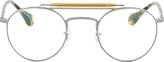 Thumbnail for your product : Oliver Peoples Tan Tortoiseshell Round Optical Soloist Glasses
