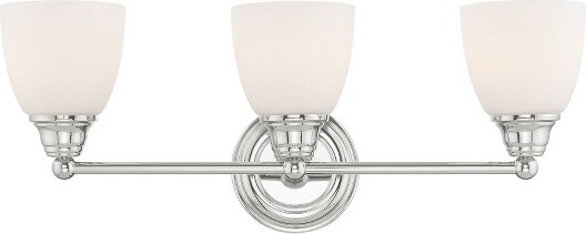Livex Lighting LivexLightingSomerville3-LightVanityinPolishedChrome