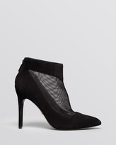 Thumbnail for your product : Pour La Victoire Pointed Toe Booties - Zabel High Heel