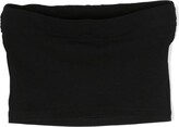 Thumbnail for your product : BRUNELLO CUCINELLI KIDS Stretch-Cotton Bandeau Top