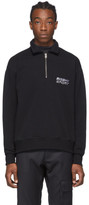 Thumbnail for your product : Misbhv Black Sport Half-Zip Sweater