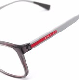 Thumbnail for your product : Prada Eyewear Logo-Print Arm Glasses