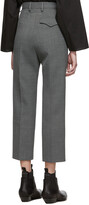 Thumbnail for your product : MM6 MAISON MARGIELA Grey Wool Trousers