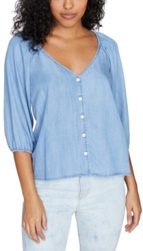 sanctuary essential button front tank