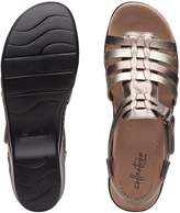 Thumbnail for your product : Clarks Lexi Bridge Flat Sandals - Metallic