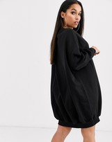 Thumbnail for your product : ASOS DESIGN Petite oversized sweat dress