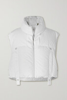 Thumbnail for your product : MONCLER GENIUS + 6 Moncler 1017 Alyx 9sm Fraxinus Cropped Cotton-poplin Down Vest