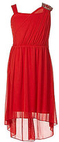 Thumbnail for your product : Ruby Rox 7-16 One-Shoulder Emma Chiffon Dress