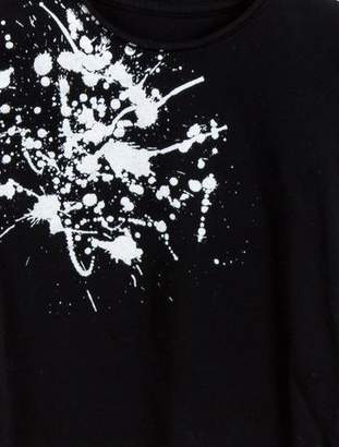 Nununu Kids' Knit Paint Splatter T-Shirt