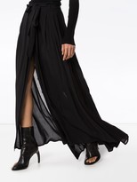 Thumbnail for your product : Ann Demeulemeester Button-Down Maxi Skirt