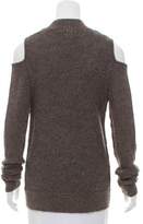 Thumbnail for your product : Zero Maria Cornejo Cold-Shoulder Knit Cardigan w/ Tags