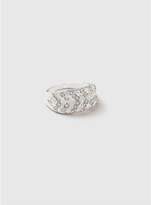 Thumbnail for your product : Evans Silver Feather Wrap Ring
