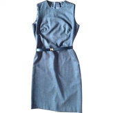 Thumbnail for your product : Gucci Grey Dress With A Leather Belt