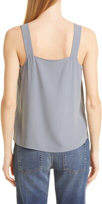 Eileen Fisher Square Neck Silk Camisole - ShopStyle