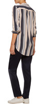 Thumbnail for your product : Equipment Henri Printed Washed-Silk Blouse