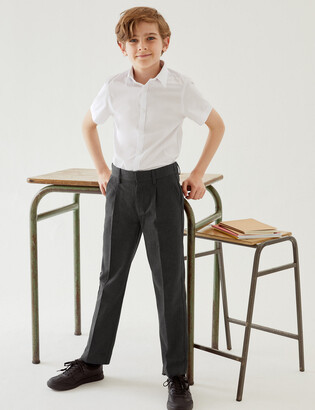 Marks & Spencer Boys Clothing Pants Skinny Pants 2-18 Yrs Boys Slim Leg Longer Length School Trousers 