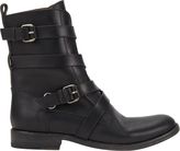 Thumbnail for your product : Sartore Wraparound Buckle-Strap Ankle Boots-Black