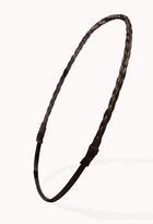 Thumbnail for your product : Forever 21 Braided Faux Hair Headband