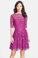 Thumbnail for your product : Cynthia Steffe Lace Fit & Flare Dress
