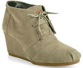 Thumbnail for your product : Toms Desert Wedge - Suede Wedge Espadrille