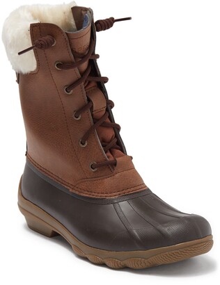 sperry fleece lined boots