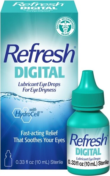 Refresh RefreshDigitalLubricantEyeDropsArtificialTears-0.33floz(10mL)