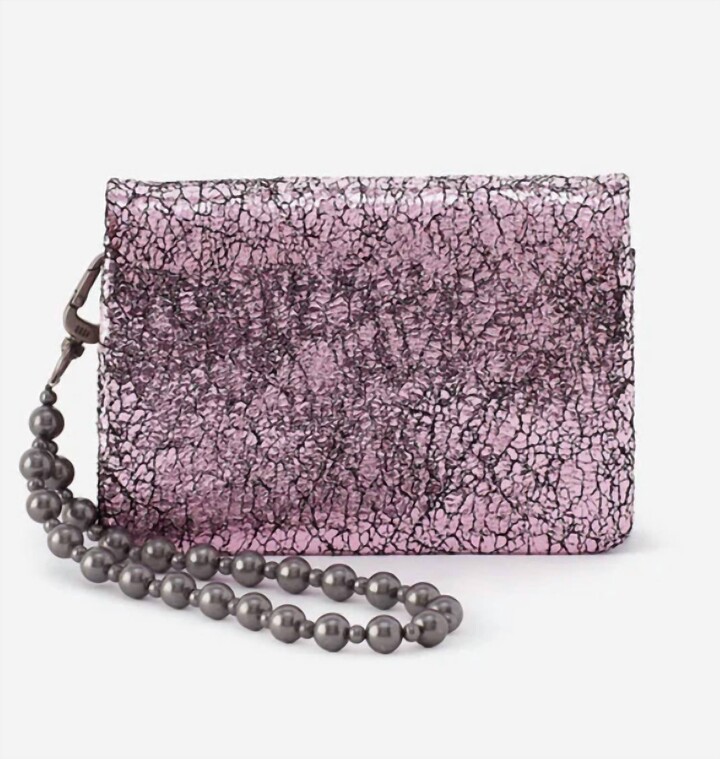 Hobo Women's Ross Bead Wristlet In Blush Crackle
