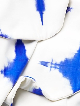 Paper London Sollier Tie-Dye Ruffle One-Piece Swimsuit