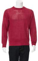 Thumbnail for your product : Loro Piana Linen Crew Neck Sweater