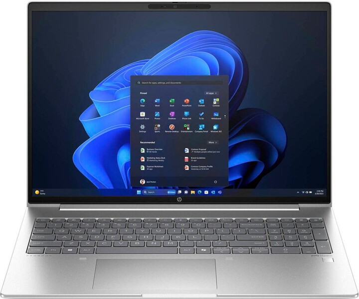 Hp ProBook 460 G11 16" Wuxga Laptop, Intel Core Ultra 7-155U 1.7GHz, 16GB Ram, 512GB Ssd, Windows 11 Pro, Pike Silver