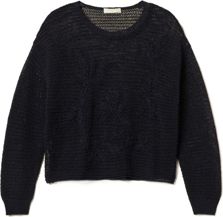 Twin-Set Embroidered Sweater