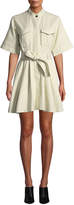 Thumbnail for your product : A.L.C. Bryn Short-Sleeve Belted Dress