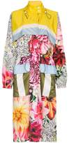 Mary Katrantzou Speck paint by numbers floral coat