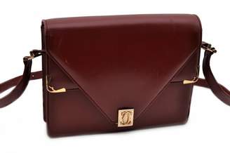 Cartier \N Burgundy Leather Handbags