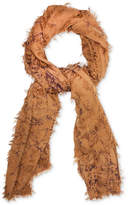 Thumbnail for your product : Patricia Nash Gisella Map Scarf with Frayed Detail