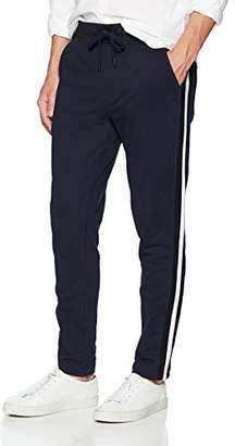 Calvin Klein Jeans Men's Athletic Collage Contrast Rib Tipping Sweatpants