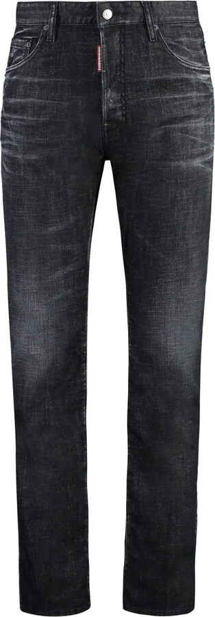 DSQUARED2 642 Straight-Leg Jeans