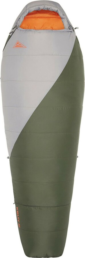 Kelty Pack Cosmic Synthetic 40 Sleeping Bag, Men's, Regular, Green