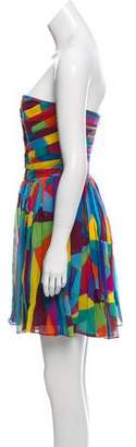 Mara Hoffman Strapless Mini Dress