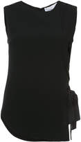 Thumbnail for your product : Derek Lam 10 Crosby Sleeveless Asymmetric Top With Lacing