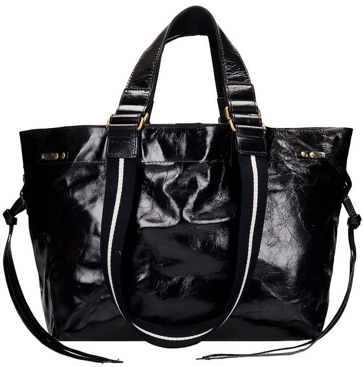 Isabel Marant Bagya Tote In Black Leather ShopStyle