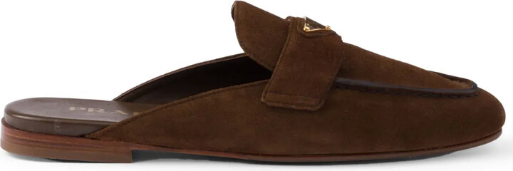 Prada Suede Mules