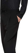 Thumbnail for your product : Comme des Garcons Homme Plus Homme Plus Black Gabardine Trousers