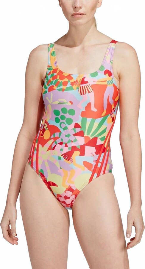 High Cut One Piece Swimsuit In Pearl Citrine