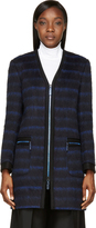 Thumbnail for your product : Kenzo Navy Striped Coat