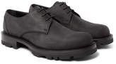 Thumbnail for your product : Jil Sander Nubuck Derby Shoes - Black