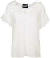 Thumbnail for your product : Moschino Boutique Silk Blouse With Rouches