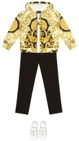 Thumbnail for your product : Versace Children Printed technical hoodie
