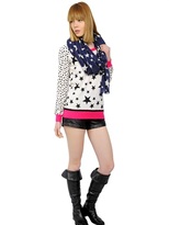 Thumbnail for your product : Crumpet Star Printed Cashmere Scarf